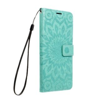 Xiaomi Redmi Note 13 Pro (5G) / Poco X6 (5G) Leather Mandala kaitsekott roheline