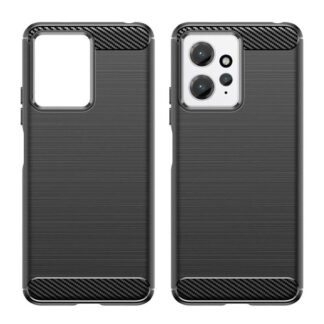 Xiaomi Redmi Note 13 Pro (4G) / Poco M6 Pro (4G) / Poco F5 (5G) Carbon silikoonkaitse must