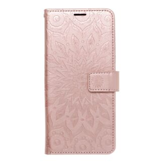 Xiaomi Redmi Note 13 Pro (5G) / Poco X6 (5G) Leather Mandala kaitsekott roosakas-kuldne
