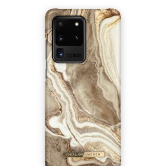 Samsung S20 Ultra / G988 Ideal Plastikatagus Golden Sand Marble