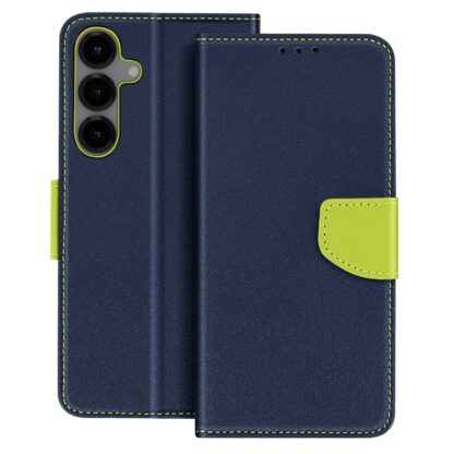 Samsung S24 (5G) / S921 Fancy kaitsekott tumesinine