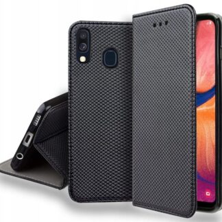 Huawei P30 Lite Smart Magnet kaitsekott must