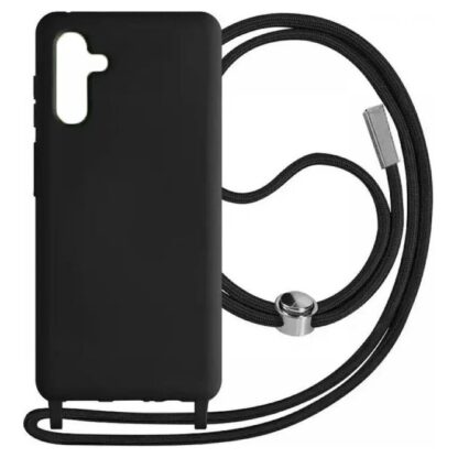 Samsung S25 / S931 Crossbody silikoonkaitse must - Image 2