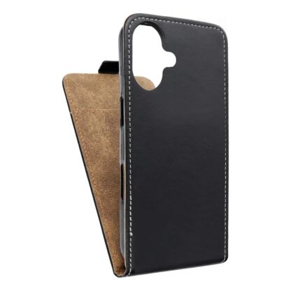 Samsung A56 (5G) / A566 ClamShell allaavanev kaitsekott must - Image 2