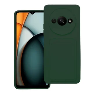 Xiaomi Redmi A3 Wallet silikoonkaitse roheline