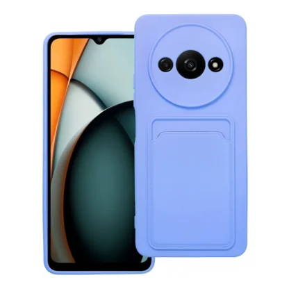 Xiaomi Redmi A3 Wallet silikoonkaitse lilla