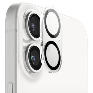 Apple Iphone 16 / 16 Plus kaamera kaitseklaas musta rõngaga