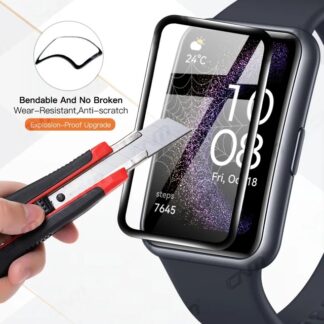 Huawei Watch Fit Flexible kaitseklaas must
