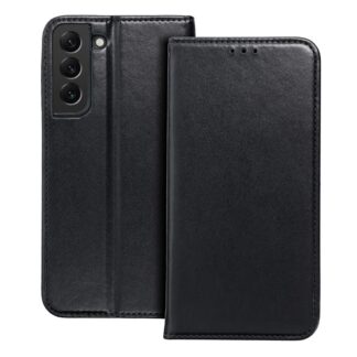 Samsung S25 Plus (5G) / S936 Leather Book kaitsekott must