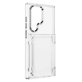 Samsung S24 Ultra / S928 ForCell DualWallet plastikkaitse läbipaistev