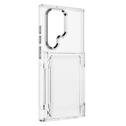 Samsung S24 Ultra / S928 ForCell DualWallet plastikkaitse läbipaistev