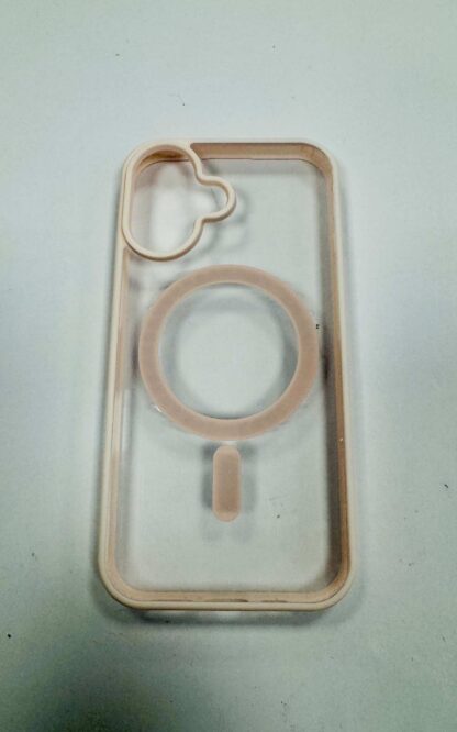 Apple Iphone 16 Magsafe silikoonkaitse roosa