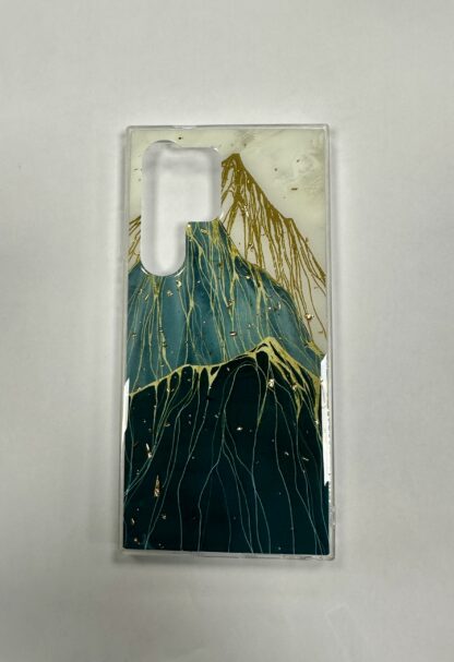 Samsung S24 Ultra / S928 GoldDust Mountains silikoonkaitse