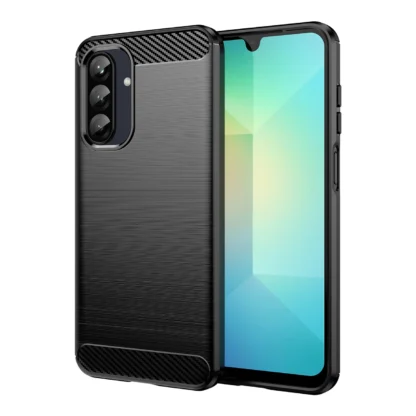 Samsung A16 (4G) / (5G) Carbon silikoonkaitse must