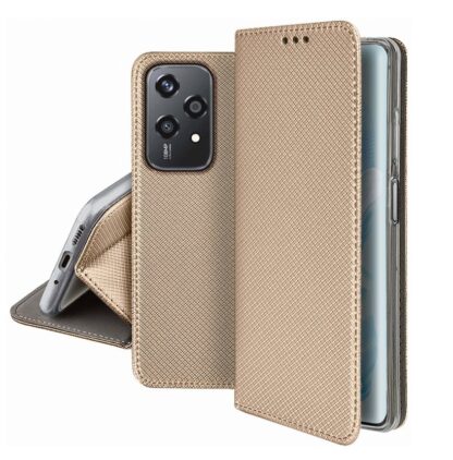 Honor 200 Lite (5G) Smart Magnet kaitsekott kuldne