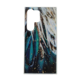 Samsung S24 Ultra / S928 GoldDust Feathers silikoonkaitse