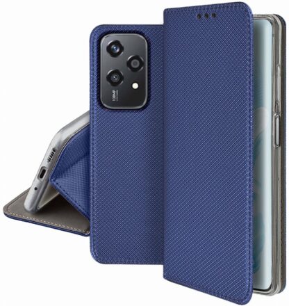 Honor 200 Lite (5G) Smart Magnet kaitsekott sinine