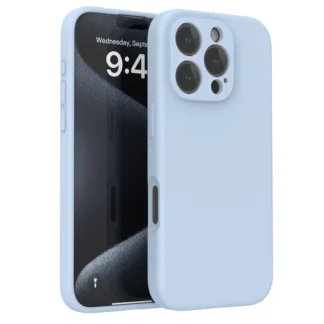 Apple Iphone 16 Pro Max Matt silikoonkaitse helesinine