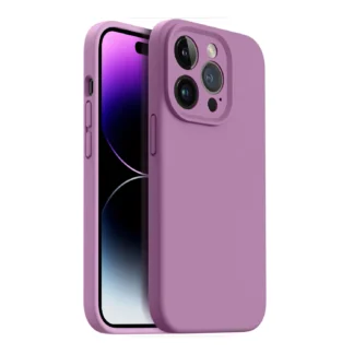 Apple Iphone 16 Pro Matt silikoonkaitse lilla