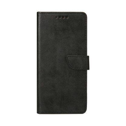 Samsung S25 Ultra (5G) / S938 Fancy Leather kaitsekott must