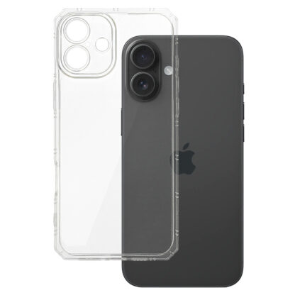 Apple Iphone 16 Plus CamProtect silikoonkaitse läbipaistev