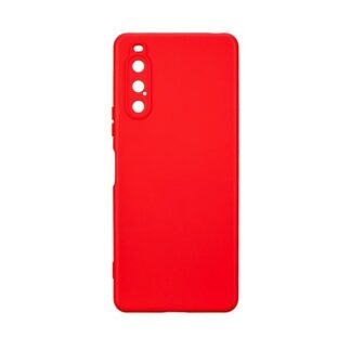 Sony Xperia 10 V matt silikoonkaitse punane