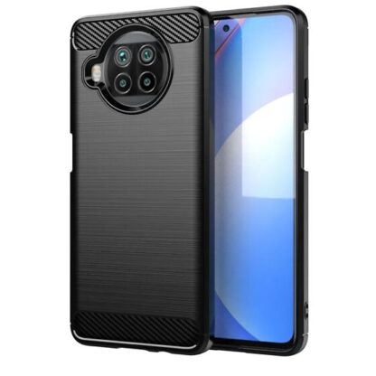 Xiaomi Mi 10T Lite (5G) / Redmi Note 9 Pro (5G) Carbon silikoonkaitse must