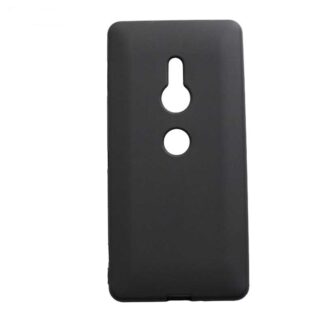 Sony Xperia XZ2 Matt silikoonkaitse must