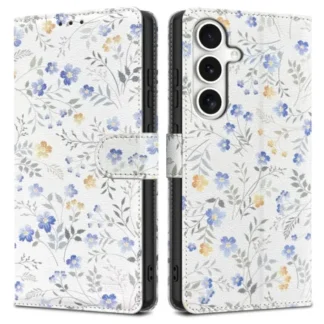 Samsung S25 (5G) / S931 SpringFlowers kaitsekott valge