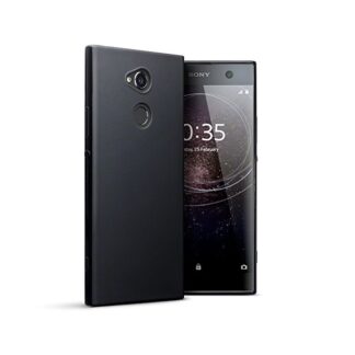 Sony Xperia XA2 Matt silikoonkaitse must