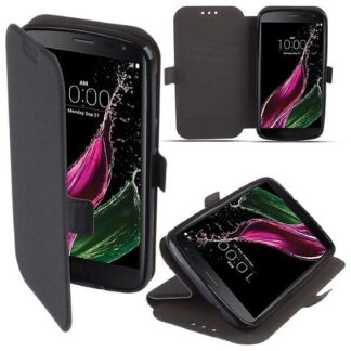 Sony Xperia XA1 Compact Book kaitsekott kuldne must