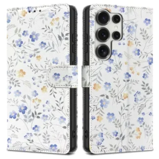 Samsung S25 Ultra (5G) / S938 SpringFlowers kaitsekott valge