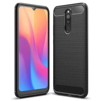 Xiaomi Redmi 8 / Redmi 8A / Redmi 8A Pro Carbon silikoonkaitse must