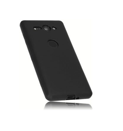 Sony Xperia XZ2 Compact Matt silikoonkaitse must