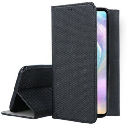 Sony Xperia 10 / Xperia XA3 Smart Magnet kaitsekott must