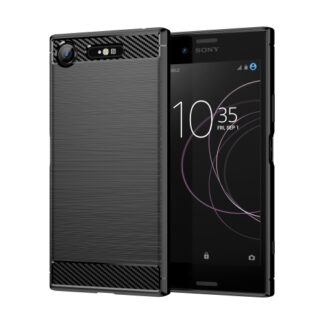 Sony Xperia XZ1 Carbon silikoonkaitse must
