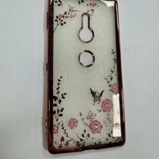 Sony Xperia XZ2 SecretGarden silikoonkaitse läbipaistev roosa