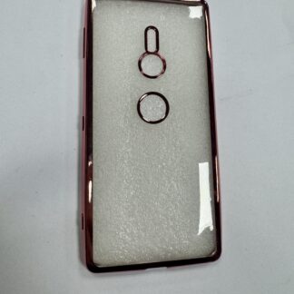 Sony Xperia XZ2 Colorframe silikoonkaitse roosa