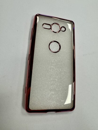 Sony Xperia XZ2 Compact Colorframe silikoonkaitse roosa