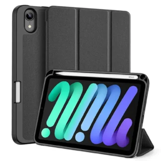 Apple Ipad Mini 6 (2021) / Ipad Mini 7 (2024) (8.3″ Dux Ducis Domo kaitsekott must