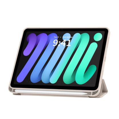 Apple Ipad Mini 6 (2021) / Ipad Mini 7 (2024) (8.3″) Tech-Protect SC-Pen kaitsekott Creamy - Image 2
