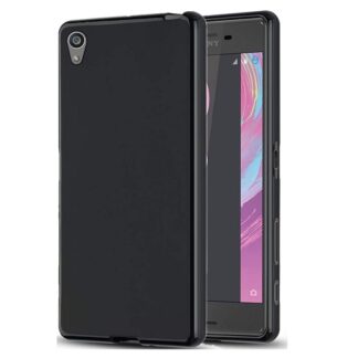 Sony Xperia XA1 Matt silikoonkaitse must