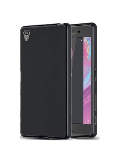 Sony Xperia XA1 Matt silikoonkaitse must