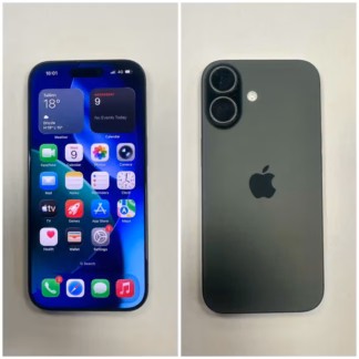 Nagu uus Apple Iphone 17 (5G) / 256GB / Black / Battery Health 100%