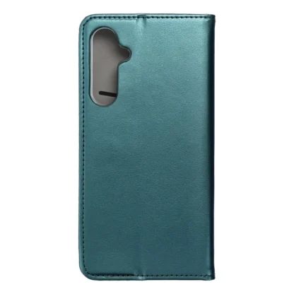 Samsung S25 (5G) / S931 Leather Book kaitsekott roheline - Image 3