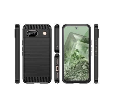Google Pixel 8A Carbon silikoonkaitse must - Image 2