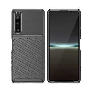 Sony Xperia 5 IV Thunder silikoonkaitse must