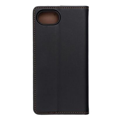 Apple Iphone 16e / SE (2025) LeatherMatt täisnahast kaitsekott must - Image 2