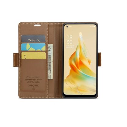 Xiaomi Redmi Note 12 (4G/5G) / Poco X5 (5G) Leather Elegance kaitsekott pruun - Image 2