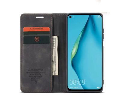 Xiaomi Redmi Note 12 (4G/5G) / Poco X5 (5G) Leather Elegance kaitsekott must - Image 2